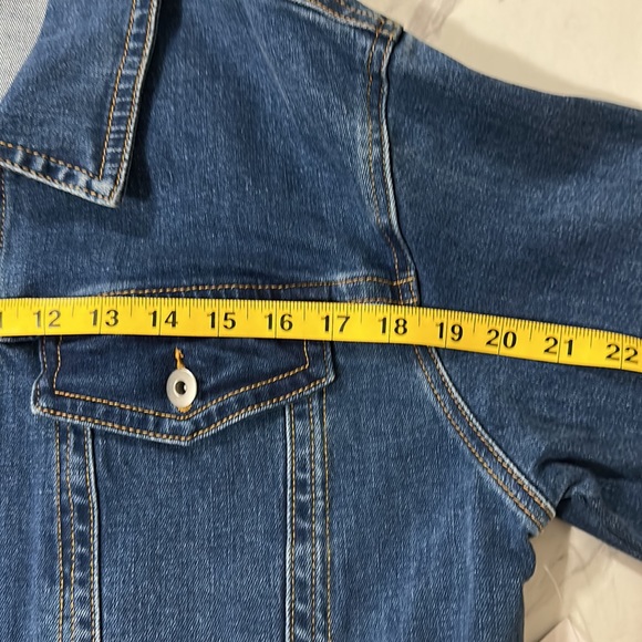 BP Denim Trucker Jacket 80s Stone Wash - Picture 6 of 7